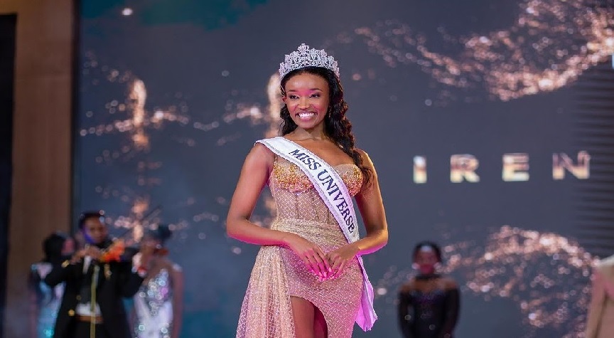 Former Miss Universe Kenya Irene Ng'endo